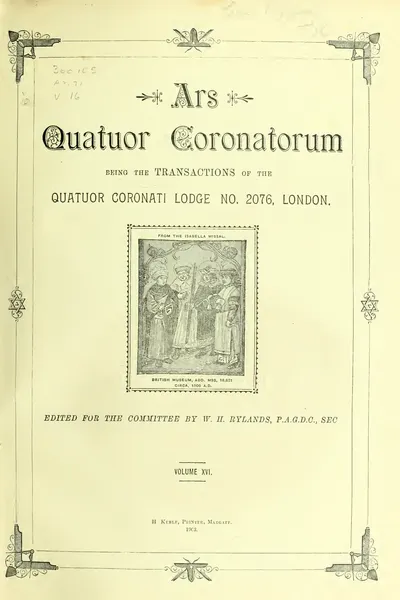 Cover of AQC Volume 16