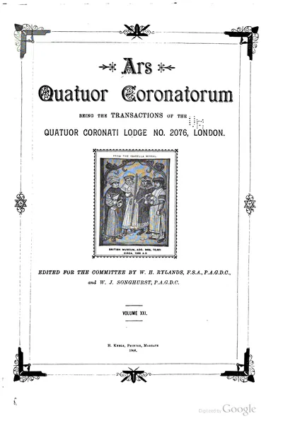 Cover of AQC Volume 21